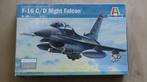 F-16A Nederlands! Italeri 1/72, Hobby en Vrije tijd, Modelbouw | Vliegtuigen en Helikopters, 1:72 tot 1:144, Italeri, Nieuw, Ophalen of Verzenden