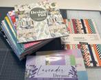 Scrapbook papier, Ophalen of Verzenden, Zo goed als nieuw, Papier of Karton, Overige merken