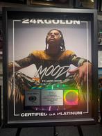 24KGoldn ft. Iann Dior - Mood 5x Platina RIAA Award, Ophalen of Verzenden, Zo goed als nieuw