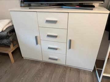 Dressoir - wit - per direct weg