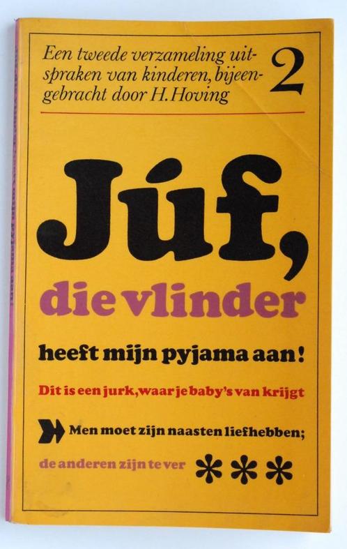 Juf, die vlinder heeft mijn pyjama aan! (1968), Boeken, Humor, Gelezen, Verzenden