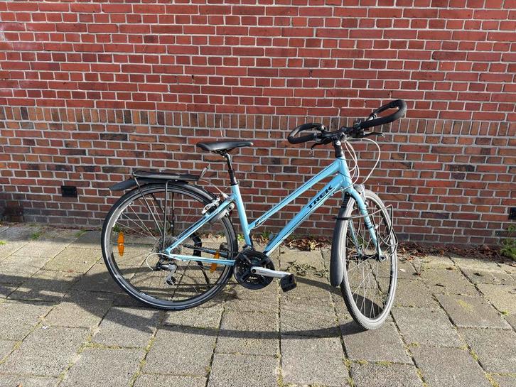 Trek 7.2 Hybride Fiets Maat S - vakantiefiets, Fietsen en Brommers, Fietsen | Dames | Damesfietsen, Gebruikt, Overige merken, Versnellingen