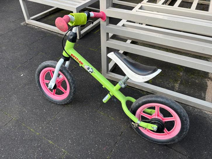 KETTLER Loopfiets - 10 inch - Verstelbaar zadel, Fietsen en Brommers, Fietsen | Jongens, Gebruikt, 14 inch of minder, Ophalen