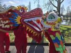 Originele chinese draak en monster optocht loopgroep, Ophalen, Gedragen, Kleding