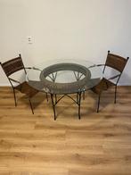 Rotan eetset, Ophalen of Verzenden, Zo goed als nieuw, 2 zitplaatsen