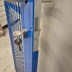 3 METALEN GAAS DEUREN VOOR MAGAZIJN DIERENVERBLIJF KOOI, Ophalen of Verzenden, Nieuw, IJzer, Minder dan 3 meter