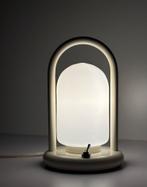 Vintage melkglas tafellamp nachtlamp Belgisch design Massive, Huis en Inrichting, Lampen | Tafellampen, Ophalen, ., Vintage, Zo goed als nieuw