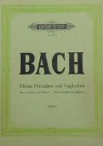 Piano-Bach-Kleine Präludien und Fughetten-Ed. Peters 200 a, Gebruikt, Klassiek, Ophalen of Verzenden, Artiest of Componist