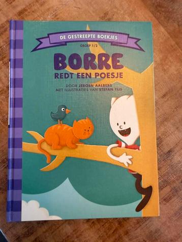 NIEUW De gestreepte boekjes/Borre redt een poesje beschikbaar voor biedingen