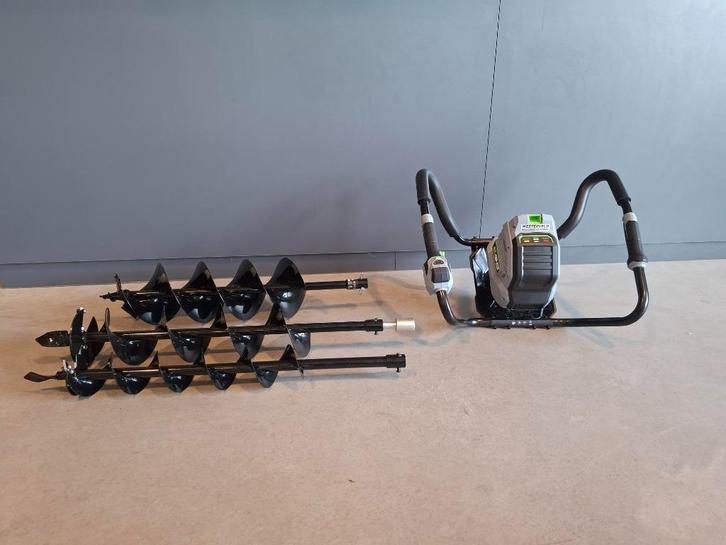 Nieuwe EGO accu grondboor 56V inclusief 3 boren, Tuin en Terras, Hand-tuingereedschap, Nieuw, Grondboor, Ophalen