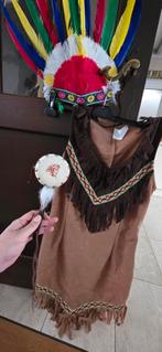 Indianen pak carnavals jurk maat S met toebehoren zie fotos, Ophalen of Verzenden, Carnaval