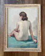 W.L. Wijmans (28/10/1888-21/08/1976) olieverf , naakte vrouw, Ophalen