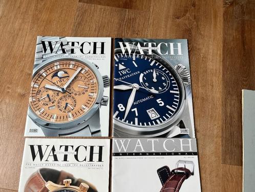 Horloge tijdschrift IWC Schaffhausen, Boeken, Catalogussen en Folders, Gelezen, Folder, Ophalen of Verzenden