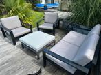 Loungeset, Tuin en Terras, Tuinsets en Loungesets, Ophalen, Zo goed als nieuw, Aluminium