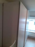 grote witte kast, Ophalen, Gebruikt, Met hangruimte, 200 cm of meer