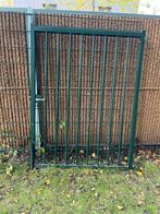 Hekwerk met slot en palen 144x188, Tuin en Terras, Tuinhekken en Hekwerk, Ophalen, Zo goed als nieuw, IJzer