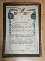 Ingelijst koninklijk besluit Jagers en Grenadiers 1829., Verzamelen, Ophalen of Verzenden, Landmacht, Nederland, Foto of Poster