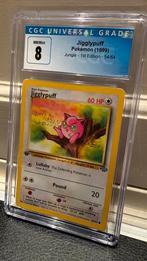 Pokémon Jungle Jigglypuff 54/64 1st Edition CGC 8.0 slab, Ophalen of Verzenden, Zo goed als nieuw