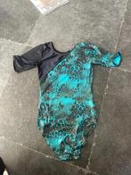 Turnpakje, Turquoise, maat L, Sport en Fitness, Turnen, Verzenden, Maat 36 t/m 42, Zo goed als nieuw, Turnpak(je)