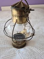 Vintage industriële lamp, Minder dan 50 cm, Overige materialen, Gebruikt, Ophalen of Verzenden