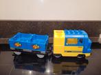 Duplo locomotief "vracht" blauw, met garantie, Lego Systems A/S, Gebruikt, Aastvej 1 – 7190 Billund - Denemarken, Ophalen of Verzenden