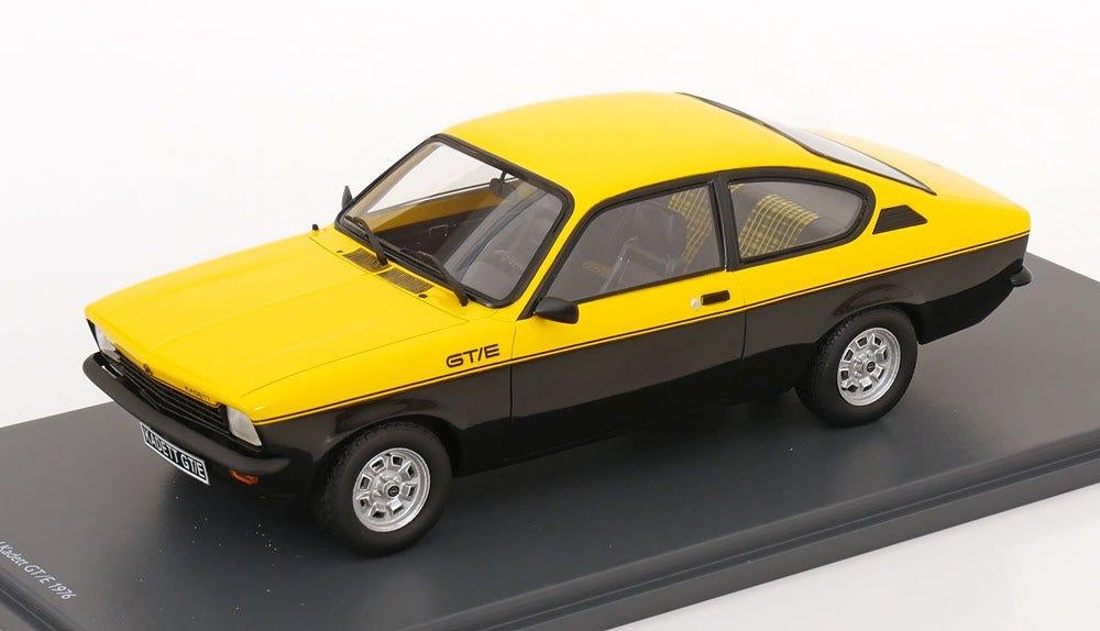 Jsn Schuco / Minimax 1:18 Opel Kadett GTE 1976 geel zwart