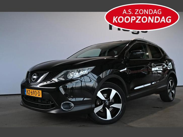 Nissan QASHQAI 1.2 N-Connecta Automaat Clima Navigatie Panor, Auto's, Nissan, Bedrijf, Te koop, Qashqai, 360° camera, ABS, Achteruitrijcamera