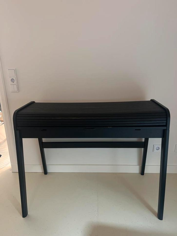 Zuiver Barbier Bureau - Zwart, Huis en Inrichting, Bureaus, Zo goed als nieuw, Bureau, Ophalen