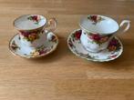 4-delige set Royal Albert servies Old Country Roses, Ophalen of Verzenden