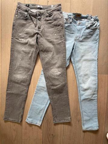 Jack&jones jeans 2 x - mt 164 beschikbaar voor biedingen