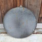 Tof vintage emaille bord Sachs bromfiets-service., Reclamebord, Gebruikt, ., Ophalen of Verzenden