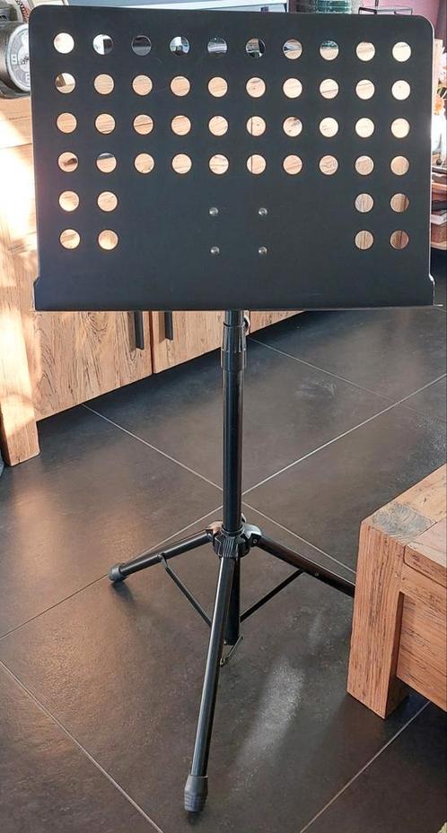 Muziekstandaard,lessenaar & tabletholder, Muziek en Instrumenten, Standaards, Gebruikt, Muziekstandaard, Ophalen
