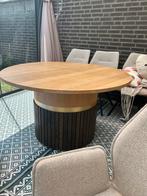 Super mooie Ronde eettafel - 130cm diameter, Huis en Inrichting, Tafels | Eettafels, Ophalen, 100 tot 150 cm, Zo goed als nieuw