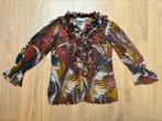 Amy Vermont blouse/tuniek meerkleurig met ruches maat 40, Kleding | Dames, Gedragen, Amy Vermont, Maat 38/40 (M), Ophalen of Verzenden