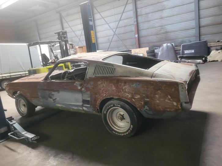 ford mustang fastback 67!!!!, Auto's, Ford, Particulier, Mustang, Benzine, Coupé, Automaat, Wit, Zwart, Leder, Achterwielaandrijving