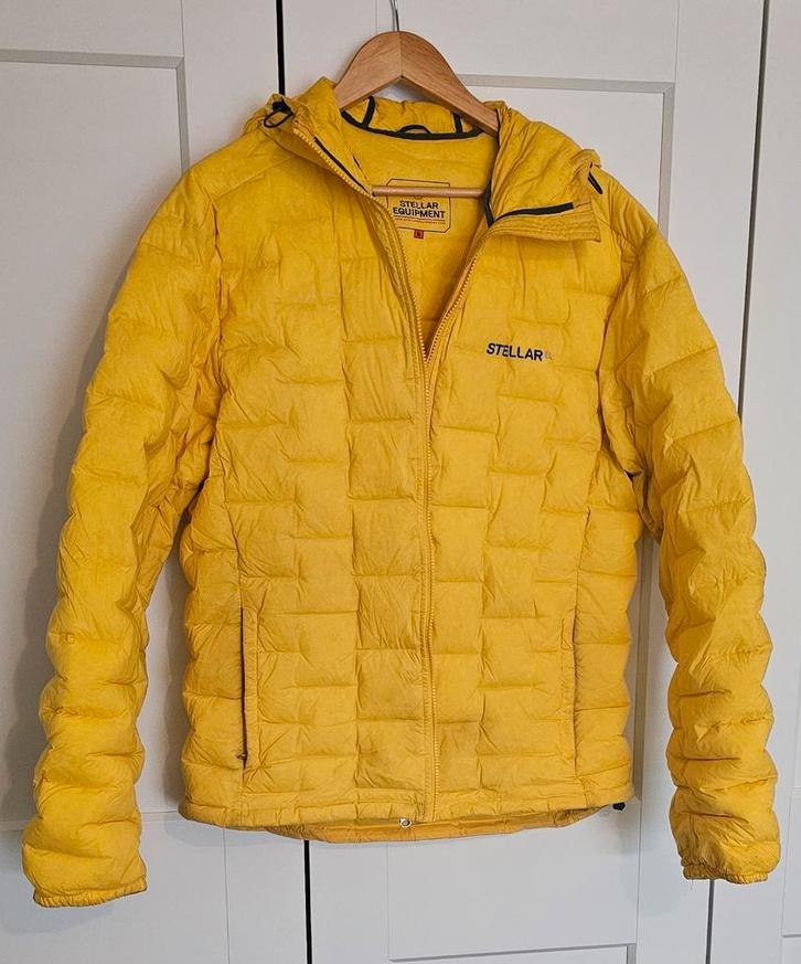 Stellar Equipment Jas - Geel - Gebruikt, Kleding | Heren, Jassen | Winter, Gedragen, Maat 56/58 (XL), Geel, Ophalen of Verzenden