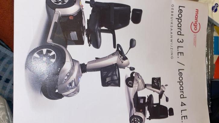 zeer nette scootmobiel te koop, Diversen, Brommobielen en Scootmobielen, Zo goed als nieuw, Mango, 46 km of meer, 16 km/u of meer