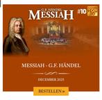 2x beleef klassiek Messiah Nijmegen, Tickets en Kaartjes, Concerten | Klassiek, Twee personen, December
