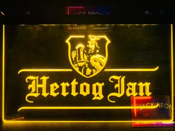 Led Lichtbord HERTOG-JAN 3d neon look 