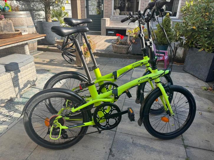 Vouwfietsen voor camping of woon/werkverkeer, Fietsen en Brommers, Fietsen | Vouwfietsen, Zo goed als nieuw, Overige merken, 14 tot 16 inch