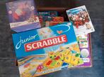 Doos met gratis spellen, puzzels en dvd's, Hobby en Vrije tijd, Gezelschapsspellen | Bordspellen, Ophalen, Zo goed als nieuw