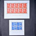 1942 Voorzieningsfonds Nederlands legioen 2 blokken postfris, Postzegels en Munten, Postzegels | Nederland, Ophalen of Verzenden