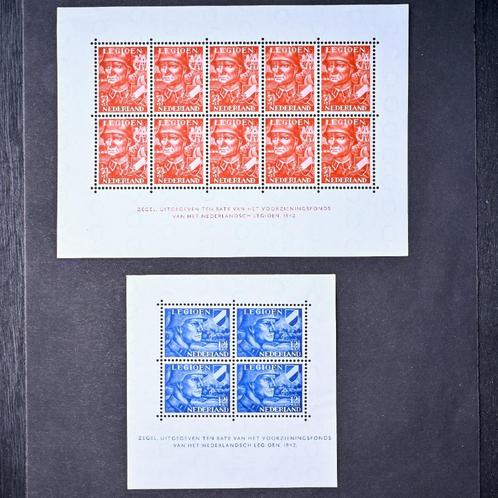 1942 Voorzieningsfonds Nederlands legioen 2 blokken postfris, Postzegels en Munten, Postzegels | Nederland, Postfris, Na 1940