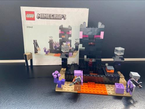 Lego Minecraft 21242 De Eindarena, Kinderen en Baby's, Speelgoed | Duplo en Lego, Zo goed als nieuw, Ophalen of Verzenden