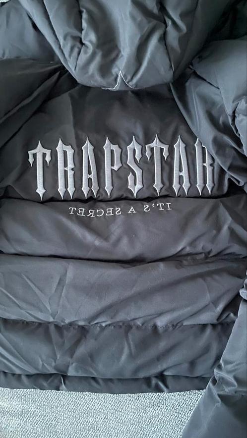 Trapstar Decoded Hooded Puffer, Kleding | Heren, Jassen | Winter, Zo goed als nieuw, Maat 48/50 (M), Zwart, Ophalen of Verzenden