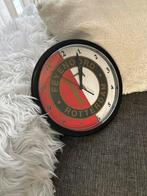 Feyenoord Wandklok, Ophalen of Verzenden, Zo goed als nieuw, Analoog, Wandklok