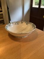 Franse, brocante, blauwe schaal, Antiek en Kunst, Antiek | Schalen, Ophalen