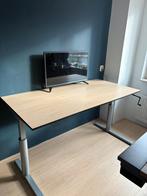 Verstelbaar bureau 160x80 cm, Huis en Inrichting, Bureaus, Ophalen, In hoogte verstelbaar, Gebruikt