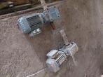 2 Elektromotoren uit een Hudonk melkstal, Doe-het-zelf en Verbouw, Ophalen, Zo goed als nieuw, Elektromotor, 1800 rpm of meer