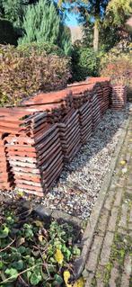 DAKPANNEN  Jos Kurstjens 200 stuks VLAKKE MULDEN PAN, Doe-het-zelf en Verbouw, Dakpannen en Dakbedekking, Ophalen, Gebruikt, Steen of Klei